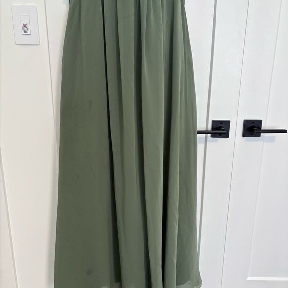 Sorella Vita Evergreen Green Bridesmaid Wedding Guest Summer Dress Plus Size 16 - Picture 6 of 11